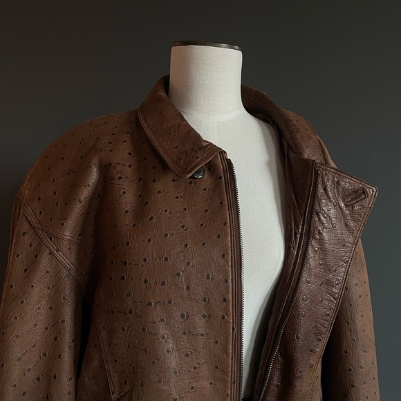 Pelle Pelle Brown Bomber Jacket - Picture 3 of 12